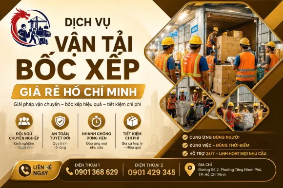 Dịch Vụ Chuyển Nhà Trọn Gói Uy Tín, Nhanh Chóng Tại TP.HCM